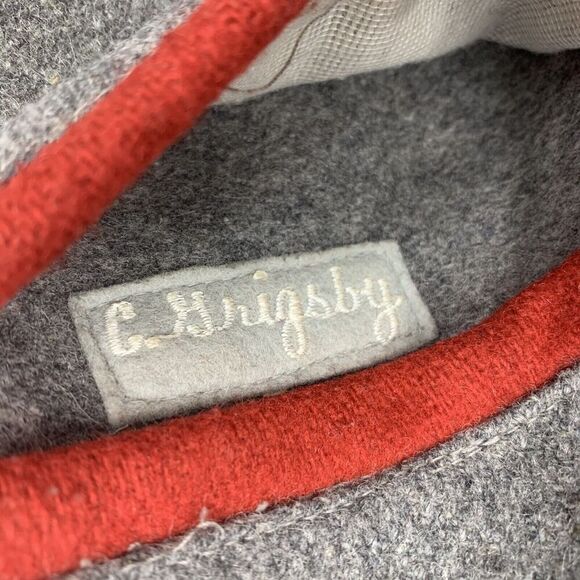 Vintage Trophy Jackets Sz XL Gray & Red Letterman's Varisty Jacket "M" USA Made - Picture 4 of 9